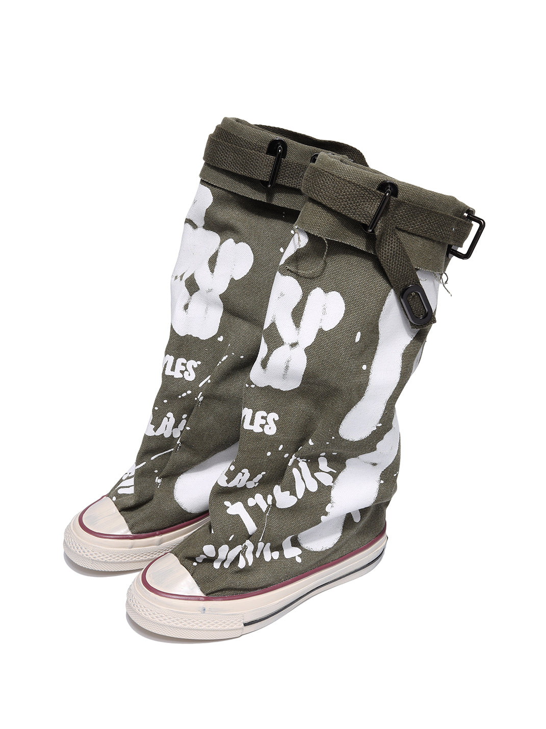 Desert Chunky Platform Lace-Up Tall Boots