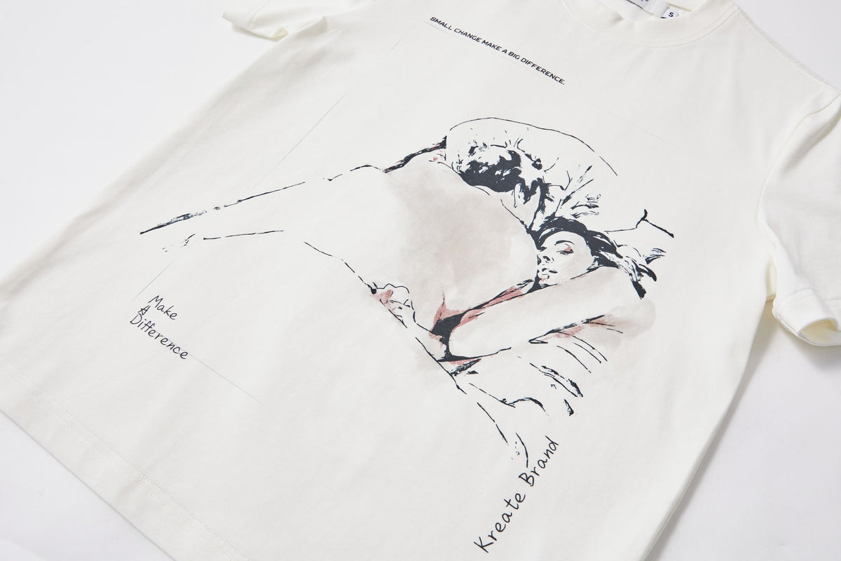 KREATE Lazy Weekend Graphic Sorona Quick-Dry Tee