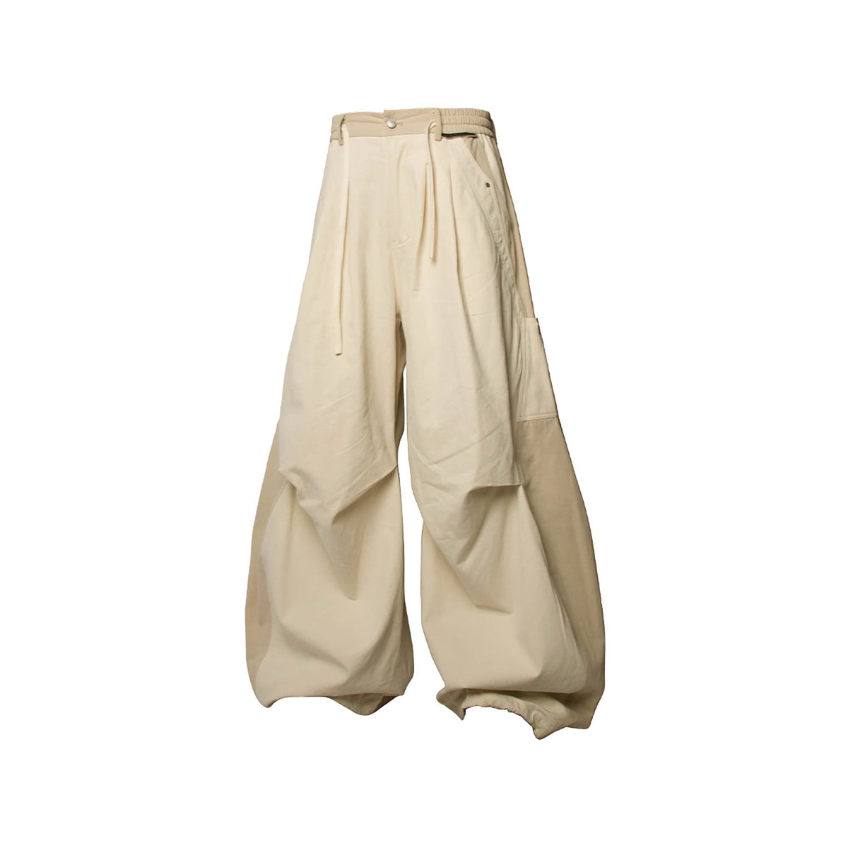 RELABEL Spliced Crinkled Oversized Cargo Pants