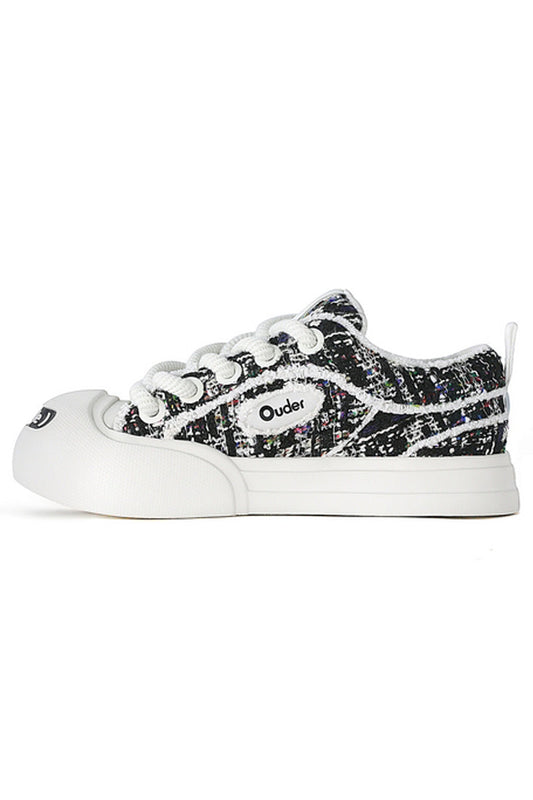 Casual Canvas Chunky Sneakers