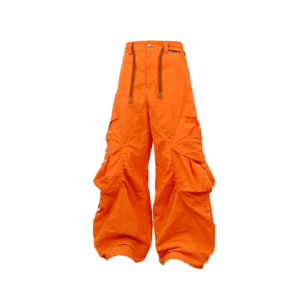 RELABEL Waterproof Nylon Drawstring Oversized Cargo Orange