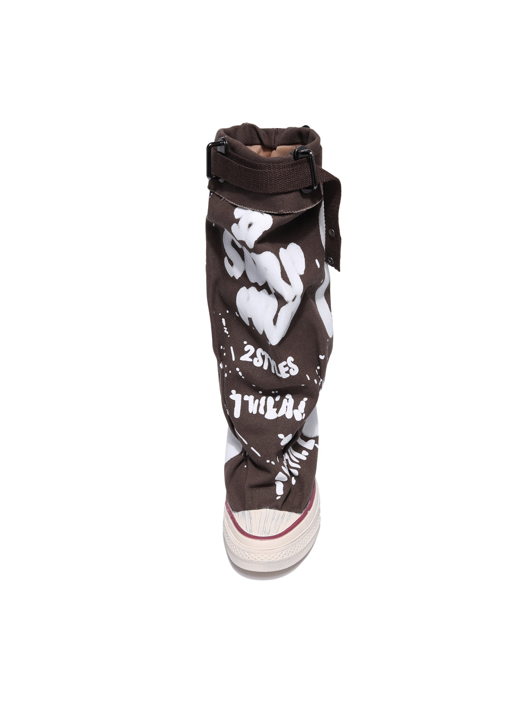 Desert Chunky Platform Lace-Up Tall Boots