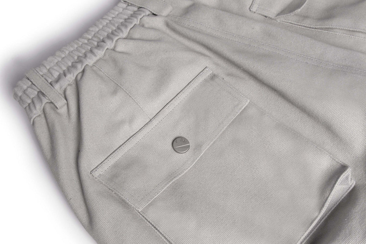RELABEL Multi-Pocket Oversized Workwear Cargo Pants Gray