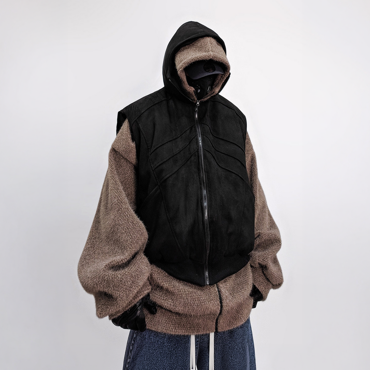UUCSCC Retro Utility Puffer Vest & Hooded Jacket Set