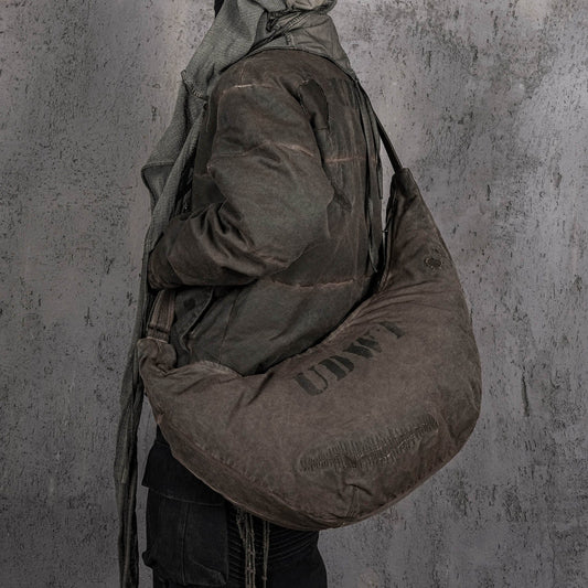 UNDERWATER Distressed Wanderer Crescent Bag