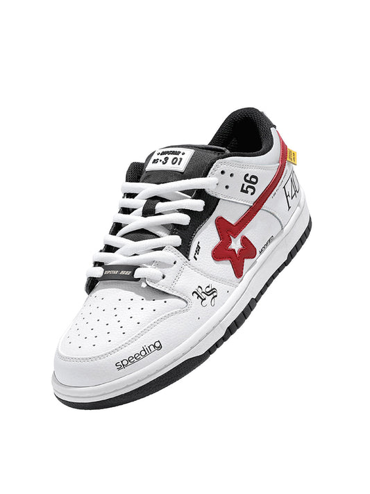 Explosion Star Low-Top Skate Sneakers
