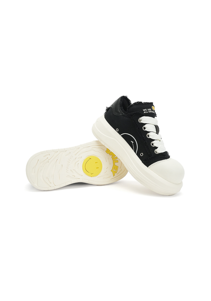 Black Beluga Platform Skate Sneakers