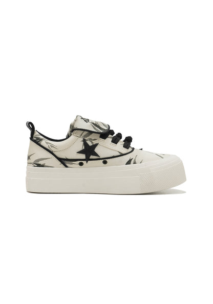 Bamboo Star Canvas Sneakers