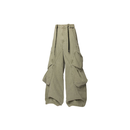 RELABEL Multi-Pocket Panel Drawstring Pants