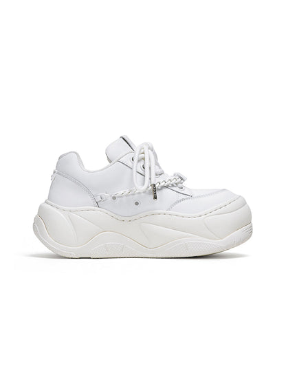 Black WiFi 2.0 Detachable Chain Chunky Sneakers