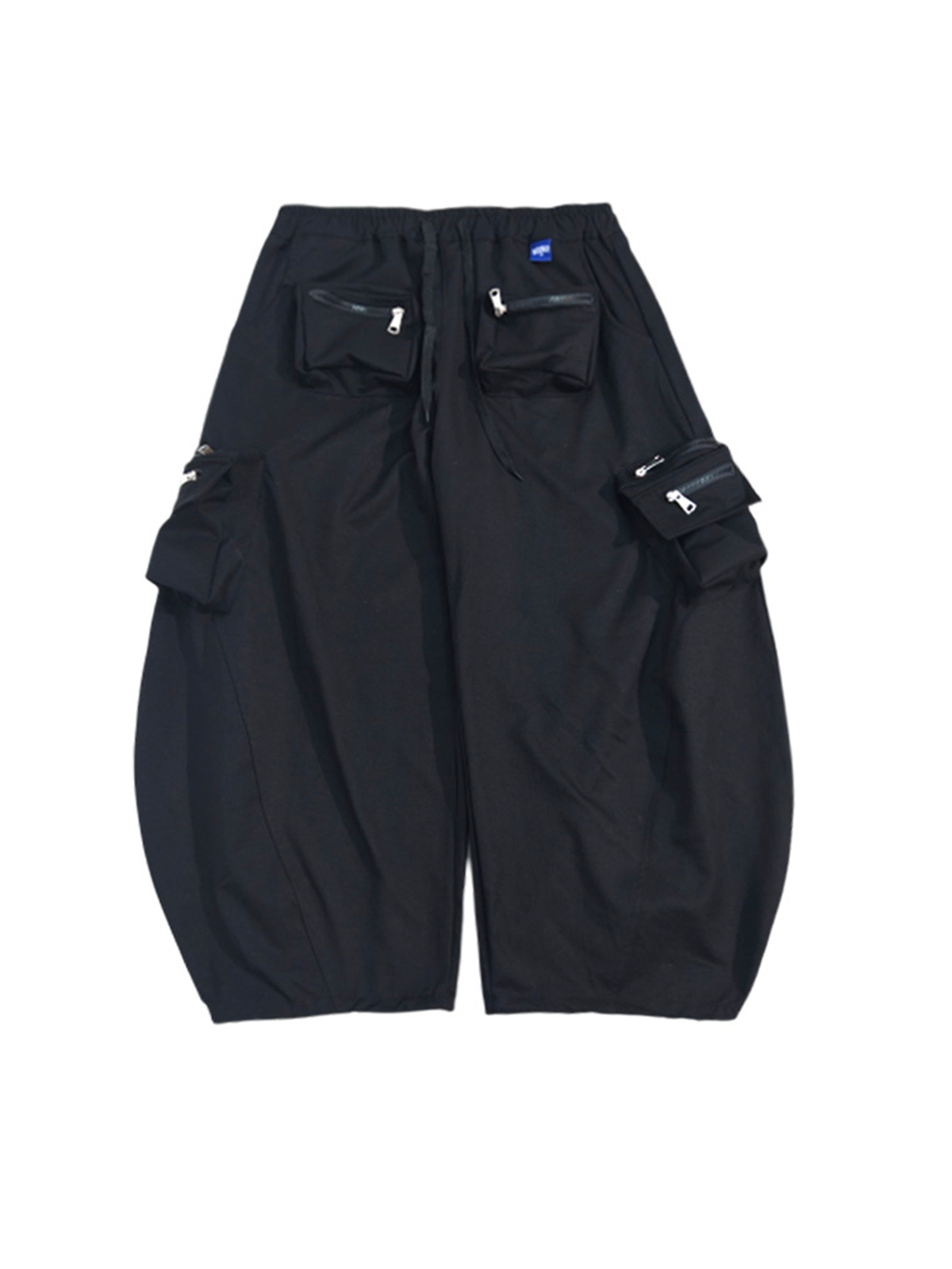 UUCSCC Curved Multi-Pocket Wide-Leg Cargo Pants