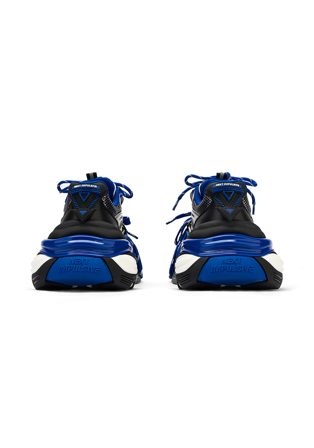 Blue Power Platform Sneakers