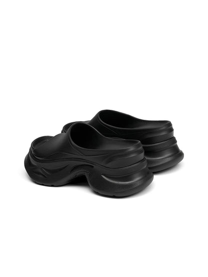 Chunky Platform Slide Sandals
