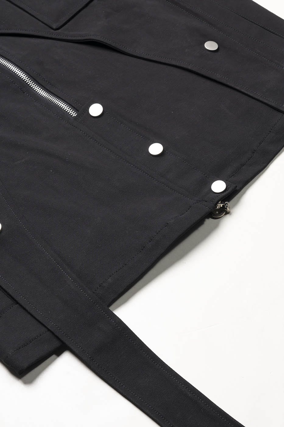 INSIDE OUT Arc Paneled Rivet Jacket