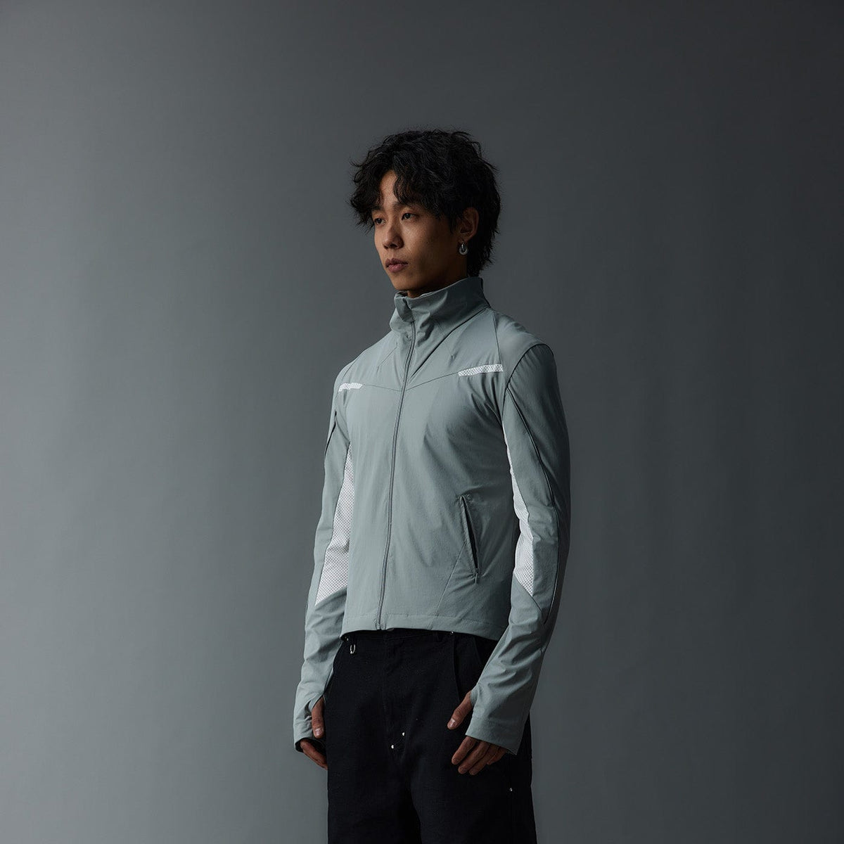 WHISTLEHUNTER Glacier Shuttle Spliced Slim Fit Jacket