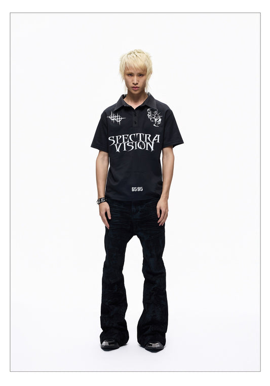 Whiskerd Black Skinny Slim Fit Jeans
