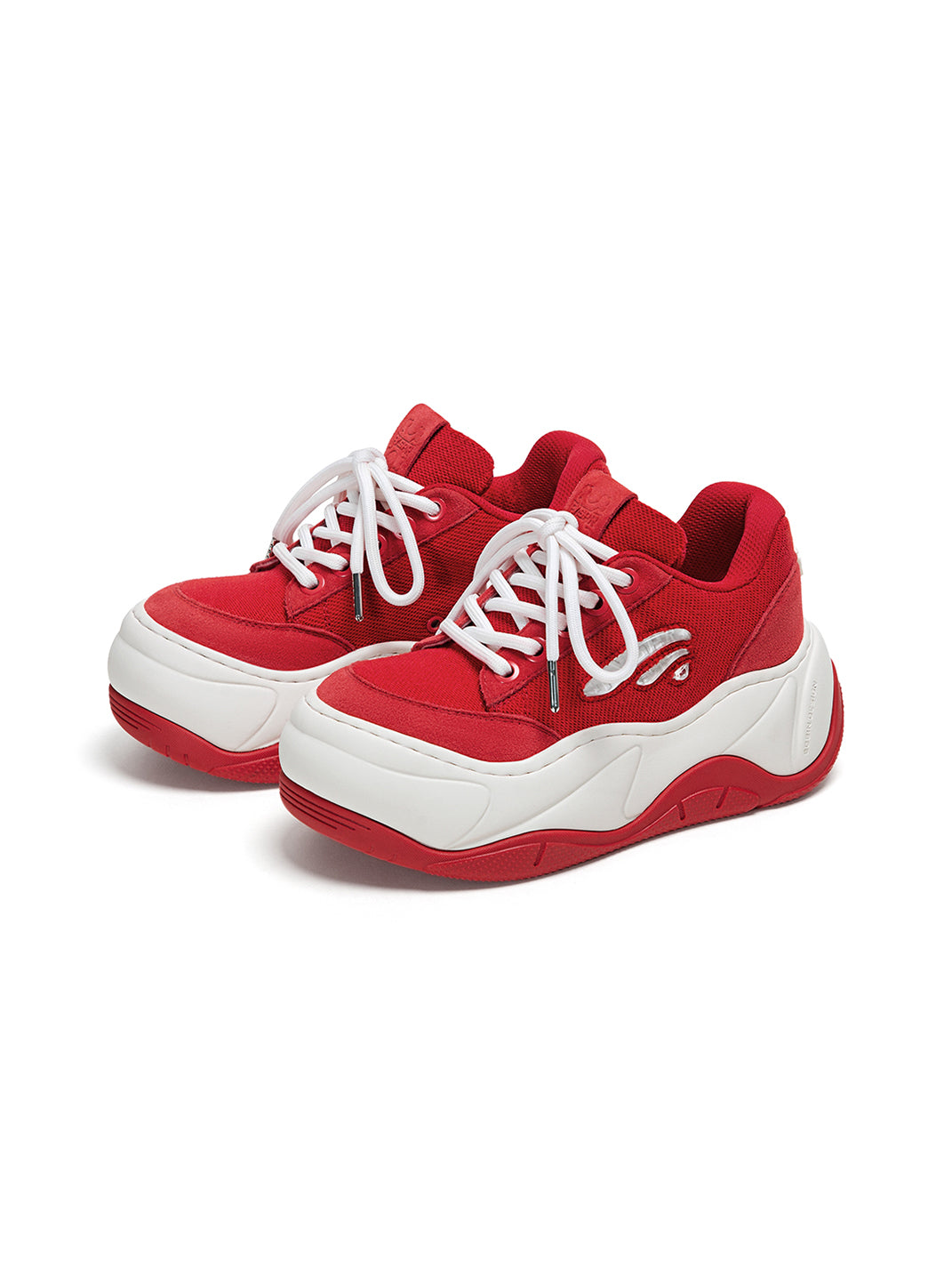 Black WiFi 2.0 Wave Canvas Platform Sneakers