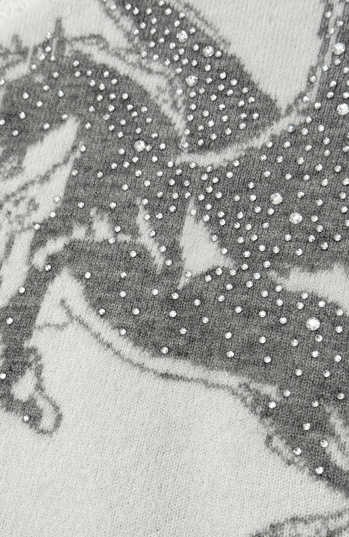 TECNINEGROUP Jacquard Diamond Knit Beanie