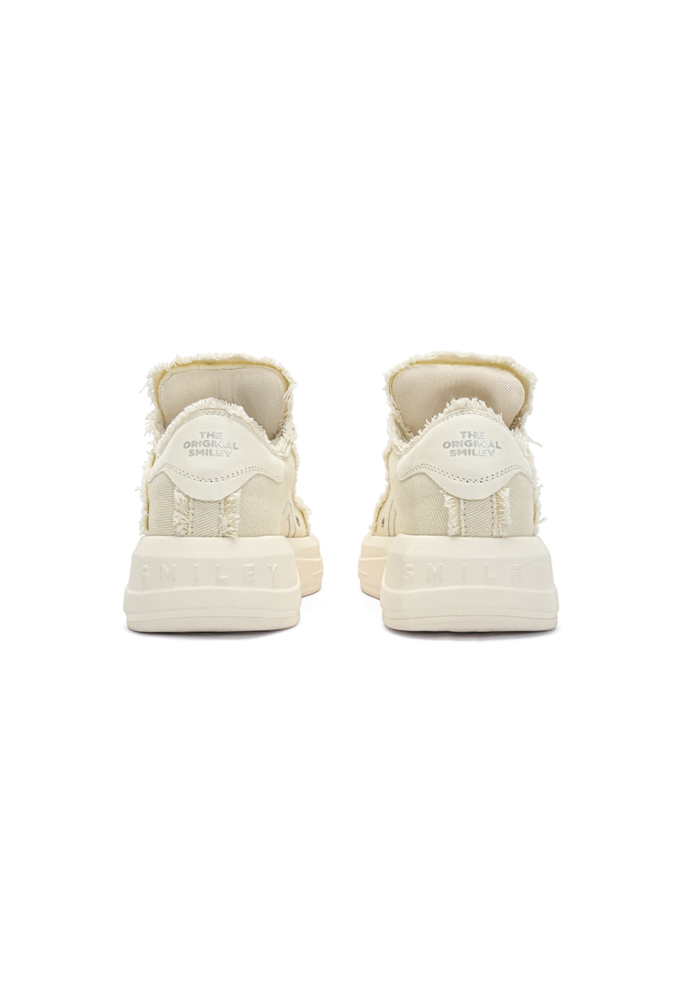 White Beluga Platform Skate Sneakers