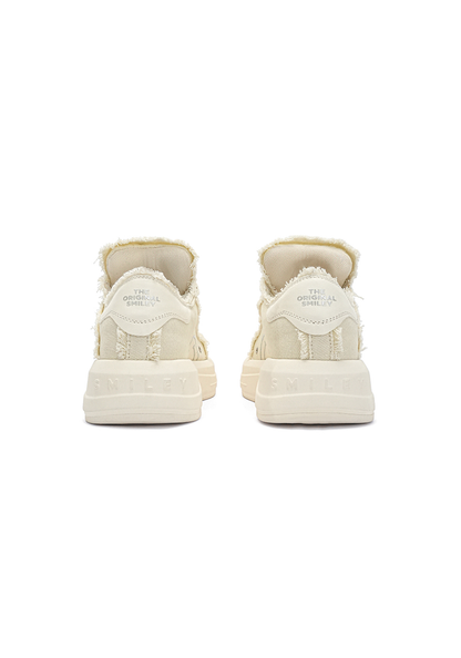 White Beluga Platform Skate Sneakers