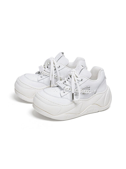 Black WiFi 2.0 Detachable Chain Chunky Sneakers