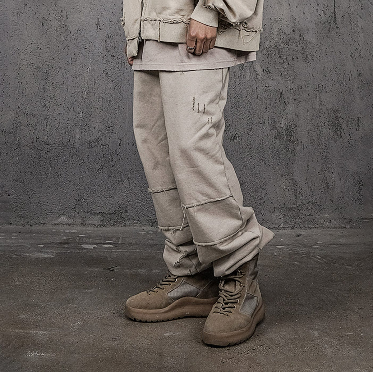 UNDERWATER Wasteland Ripped Spliced Jogger