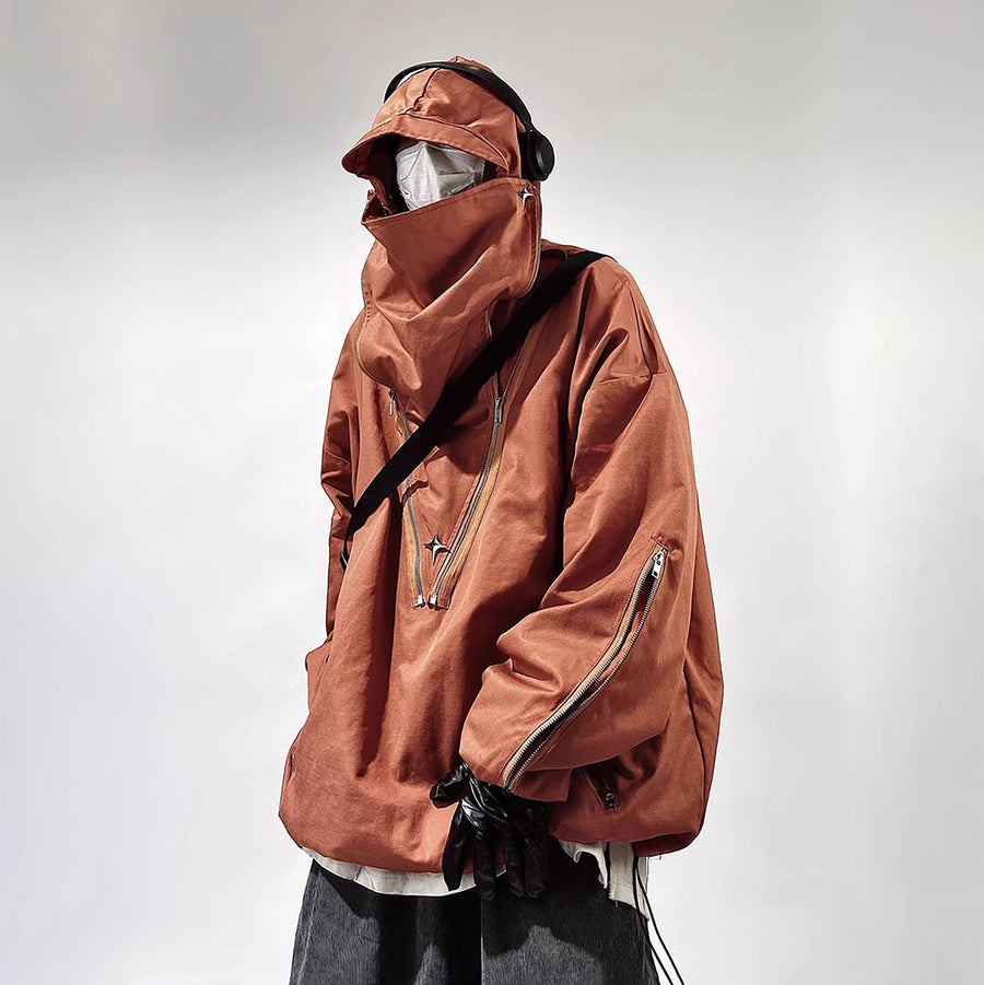 UUCSCC Utility Hooded Windbreaker Jacket