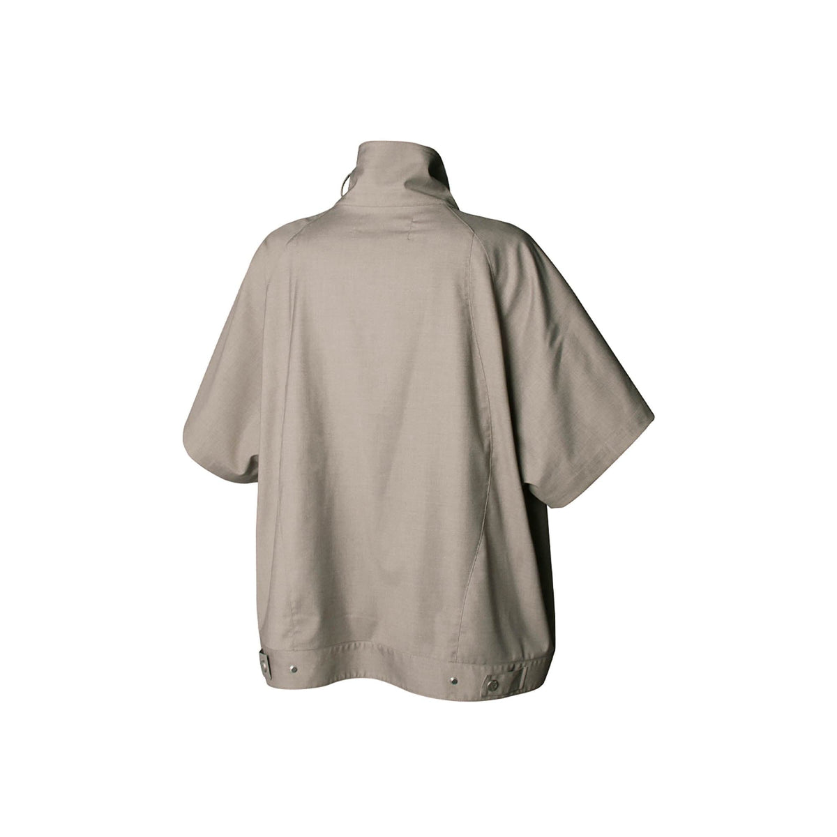 RELABEL Utility Stand Collar Half-Sleeve Jacket