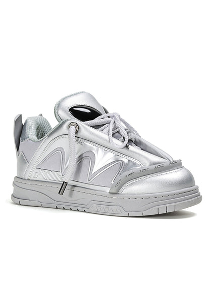 Black Alien Platform Sneakers