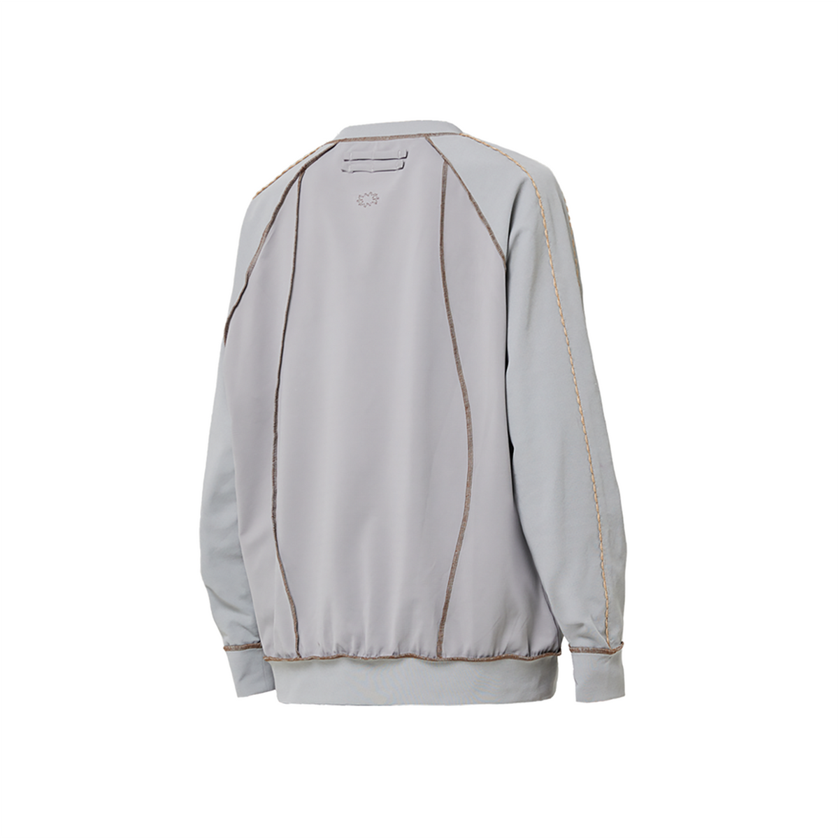 RELABEL Contrast Stitch Graphic Long-Sleeve Tee