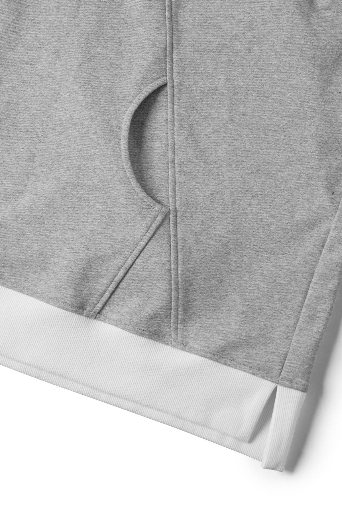 RELABEL Contrast Hem Oversized Hoodie