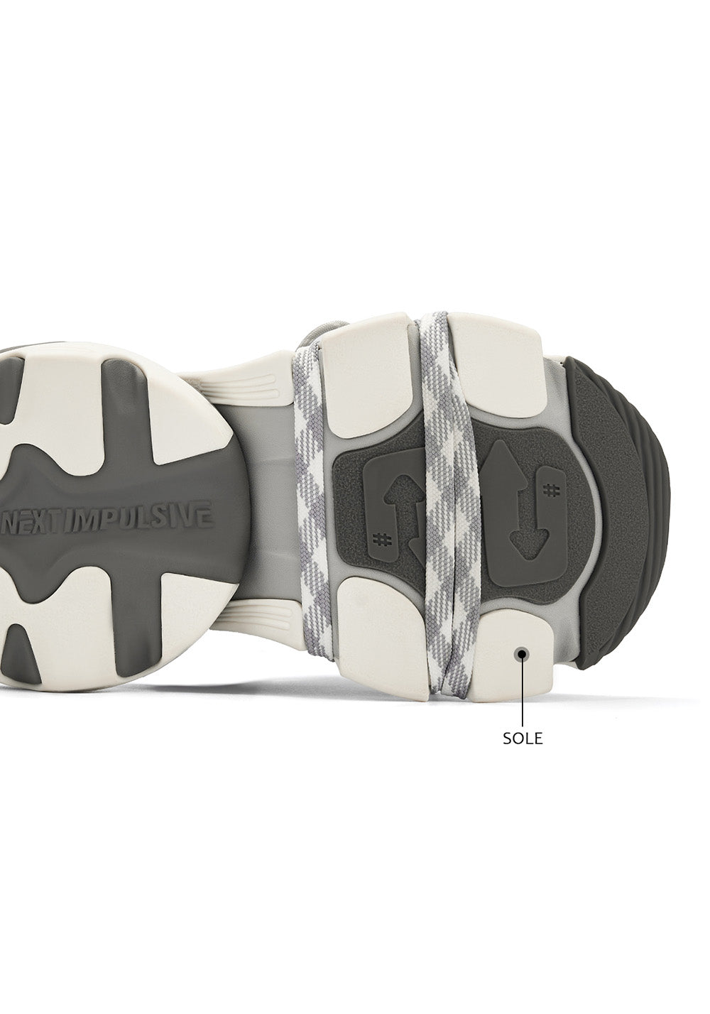 Silver Power Platform Sneakers