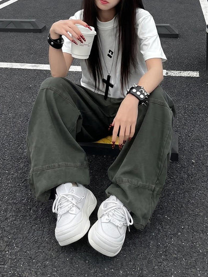 Black WiFi 2.0 Detachable Chain Chunky Sneakers