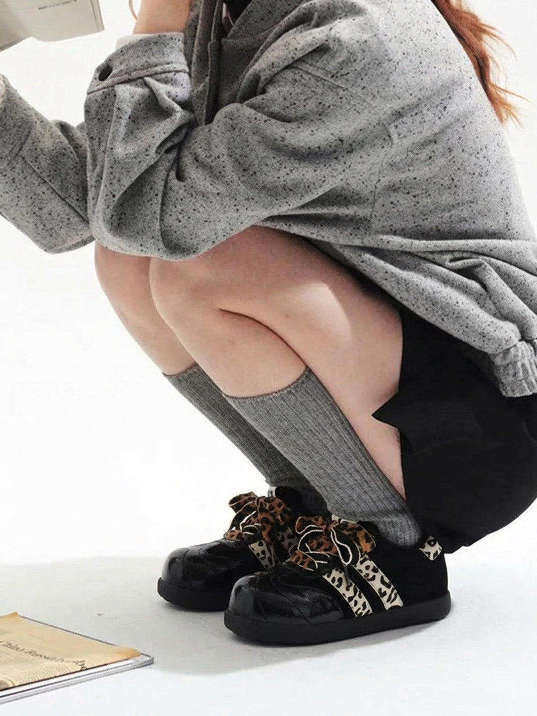 Leopard Print Training Sneaker