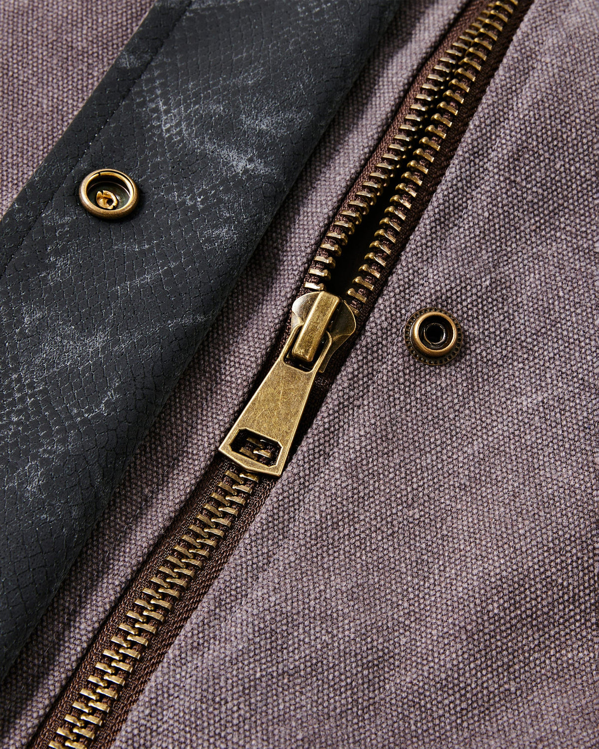 KREATE Aged Canvas Spliced Big-Pocket Jacket