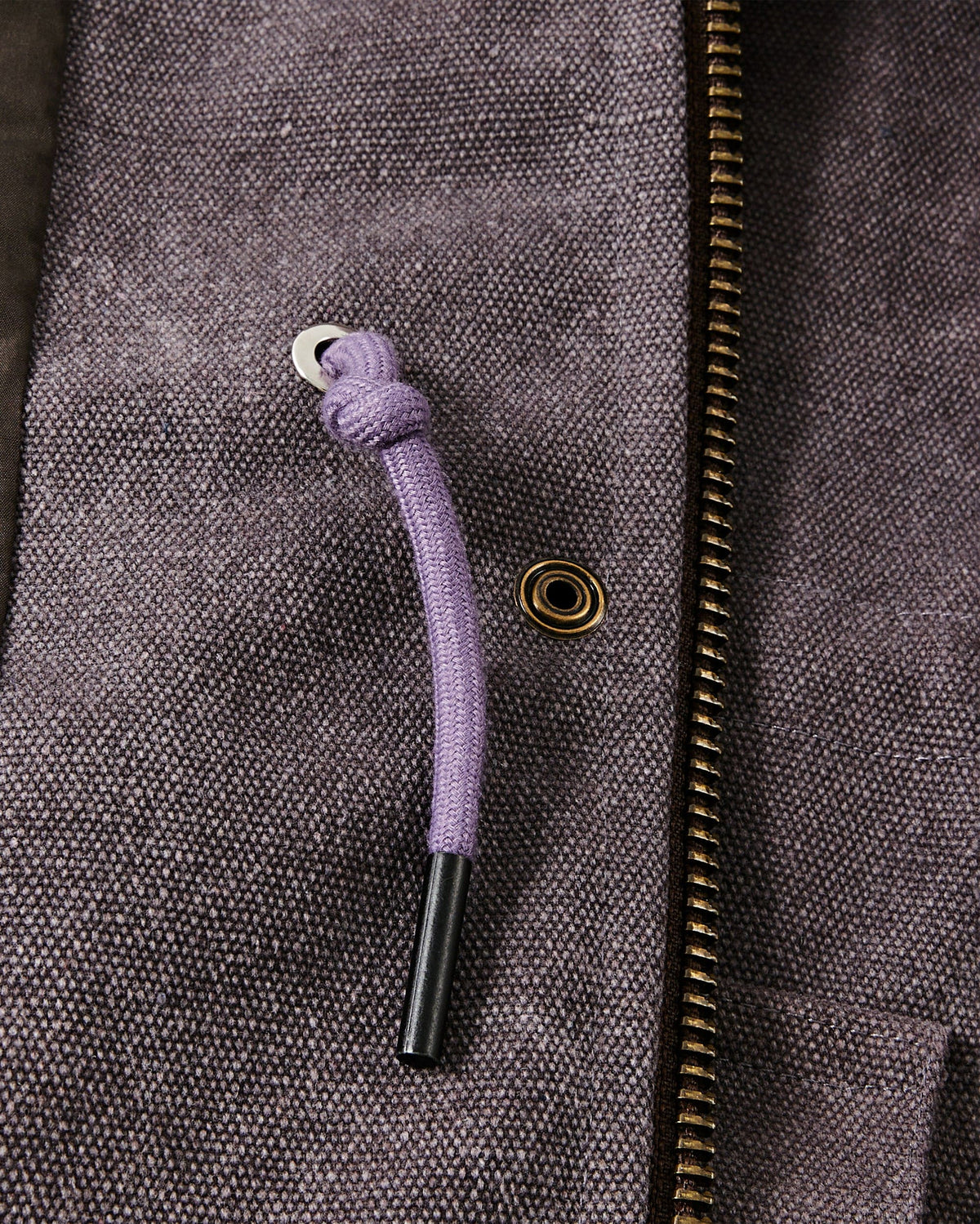KREATE Aged Canvas Spliced Big-Pocket Jacket
