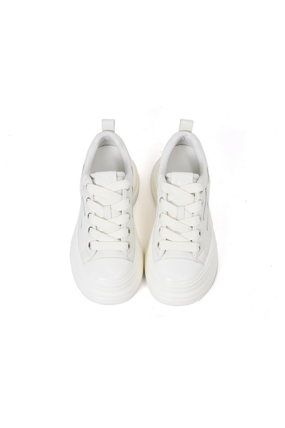 Height Boost Canvas Sneakers