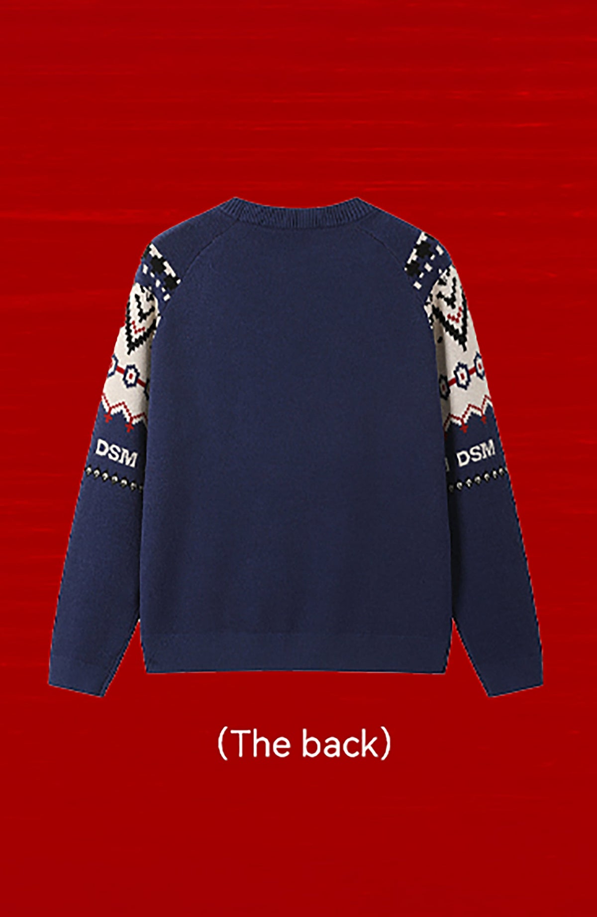 DONSMOKE x EVA Jacquard Graphic Sweater