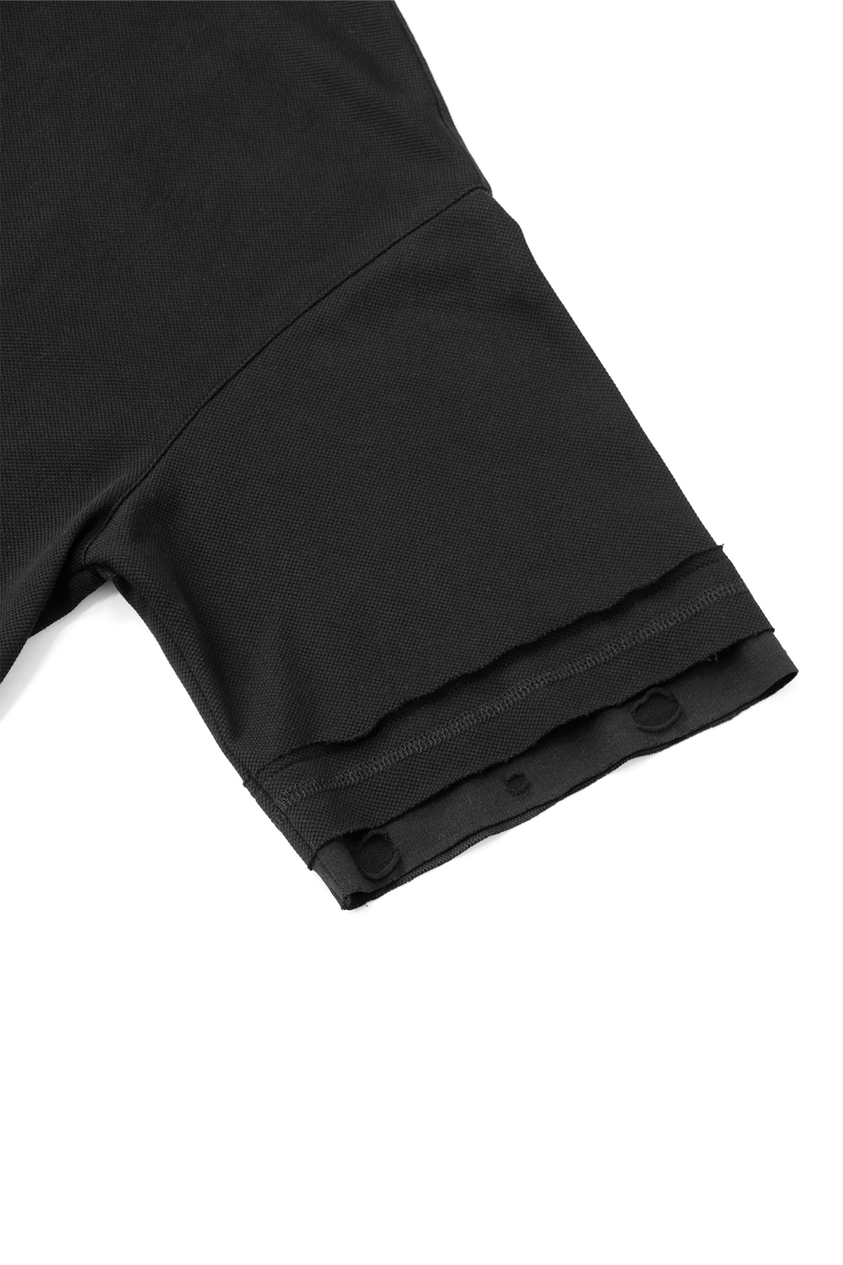 RELABEL Spliced Embroidered Polo Shirt