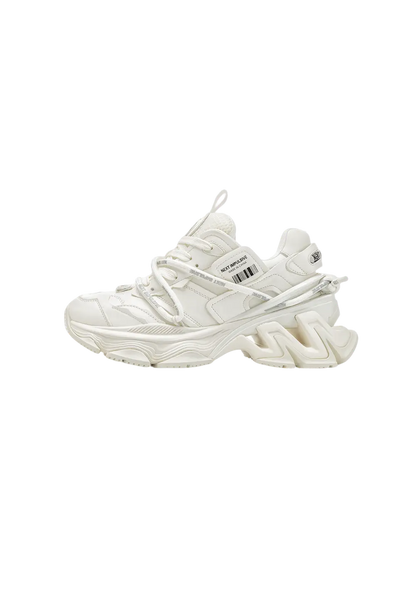 Black Impulse Layered Dad Sneakers