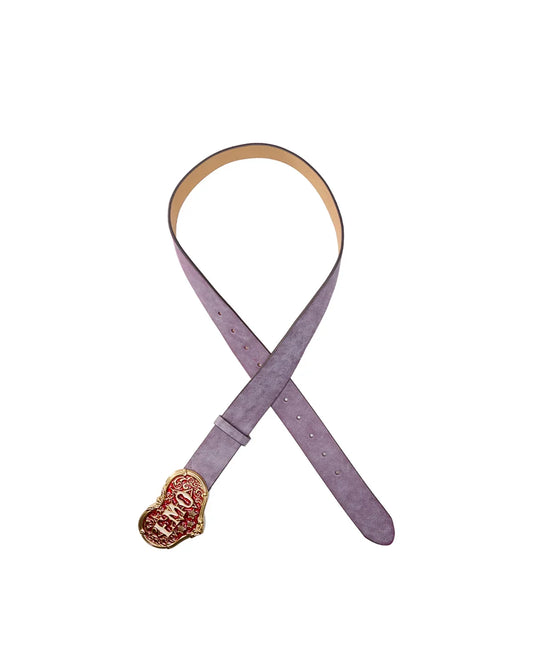 EMO Heart-Shaped Buckle Belt