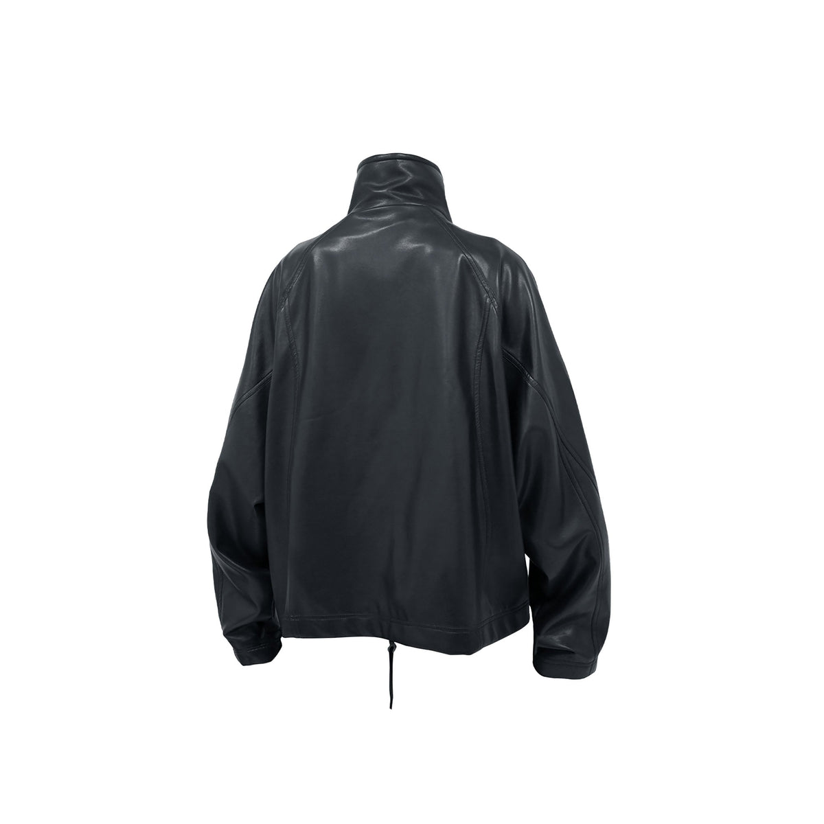 RELABEL Multi-Pocket Faux Leather Oversized Jacket