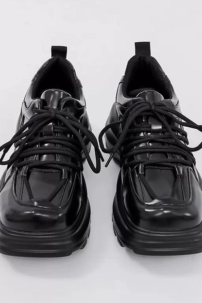 Leather Chunky Martin Boots - EU Only