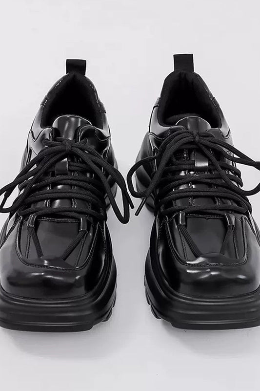 Leather Chunky Martin Boots - EU Only