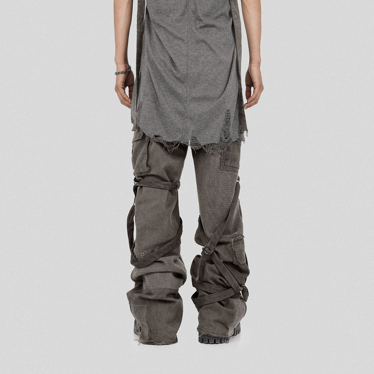 UNDERWATER Scavenger Heavyduty Multi-Pockets Striped Cargo