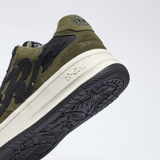 R-Evil Suede Green Sneakers
