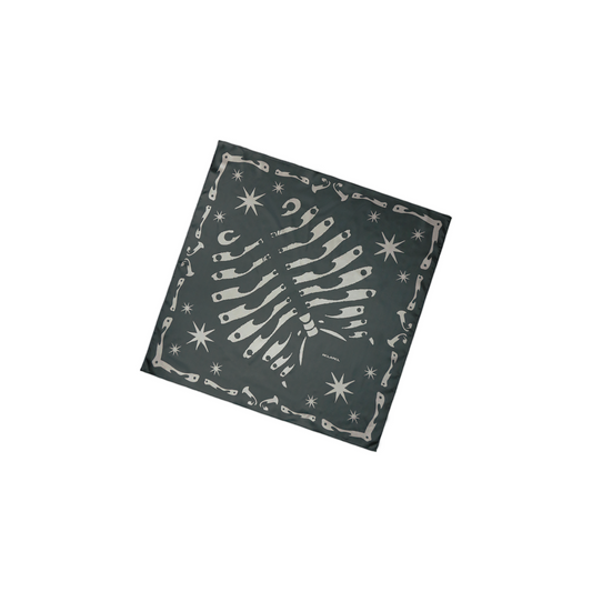 RELABEL Skeleton Star Bandana