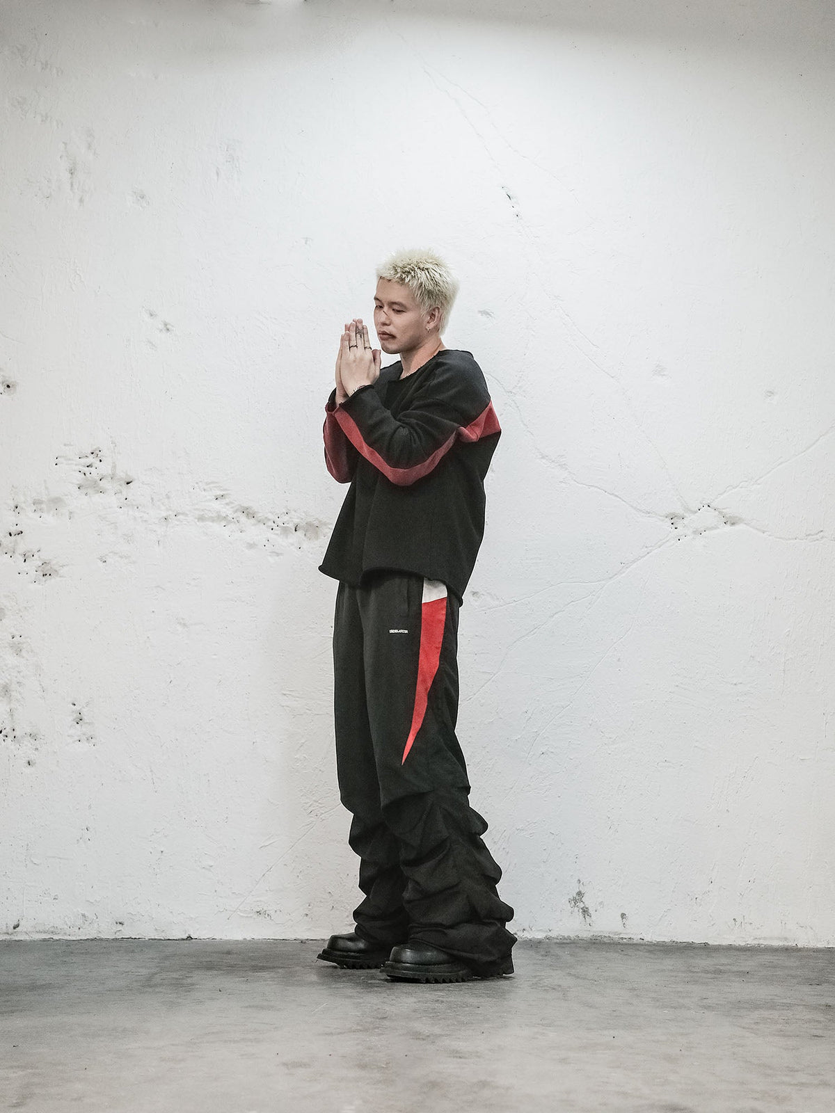 UNDERWATER Bloodfang Ruched Oversized Sweatpants