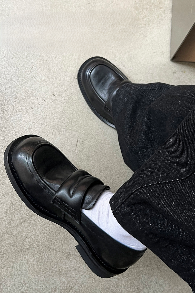 Square Toe Loafer Shoes