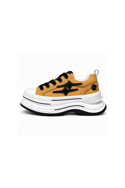7cm Platform Canvas Sneakers